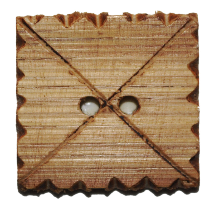 Wooden Button 507
