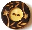 Wooden Button W-258