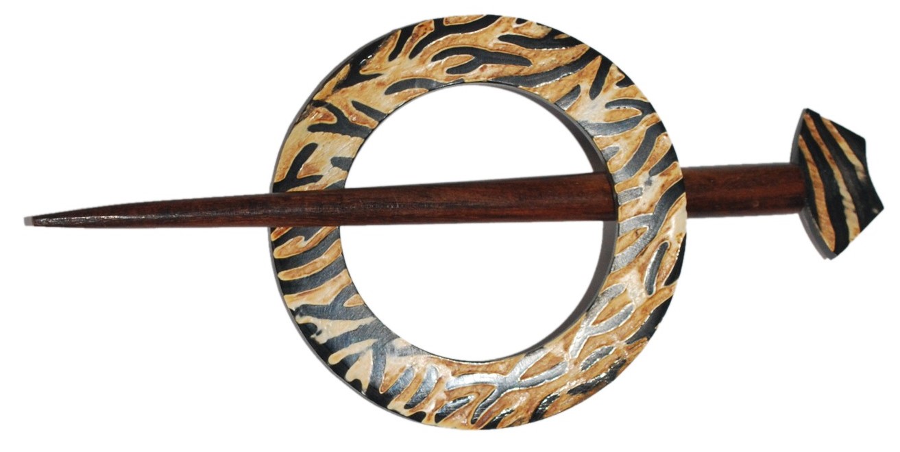 Horn Shawl Pin SP-102