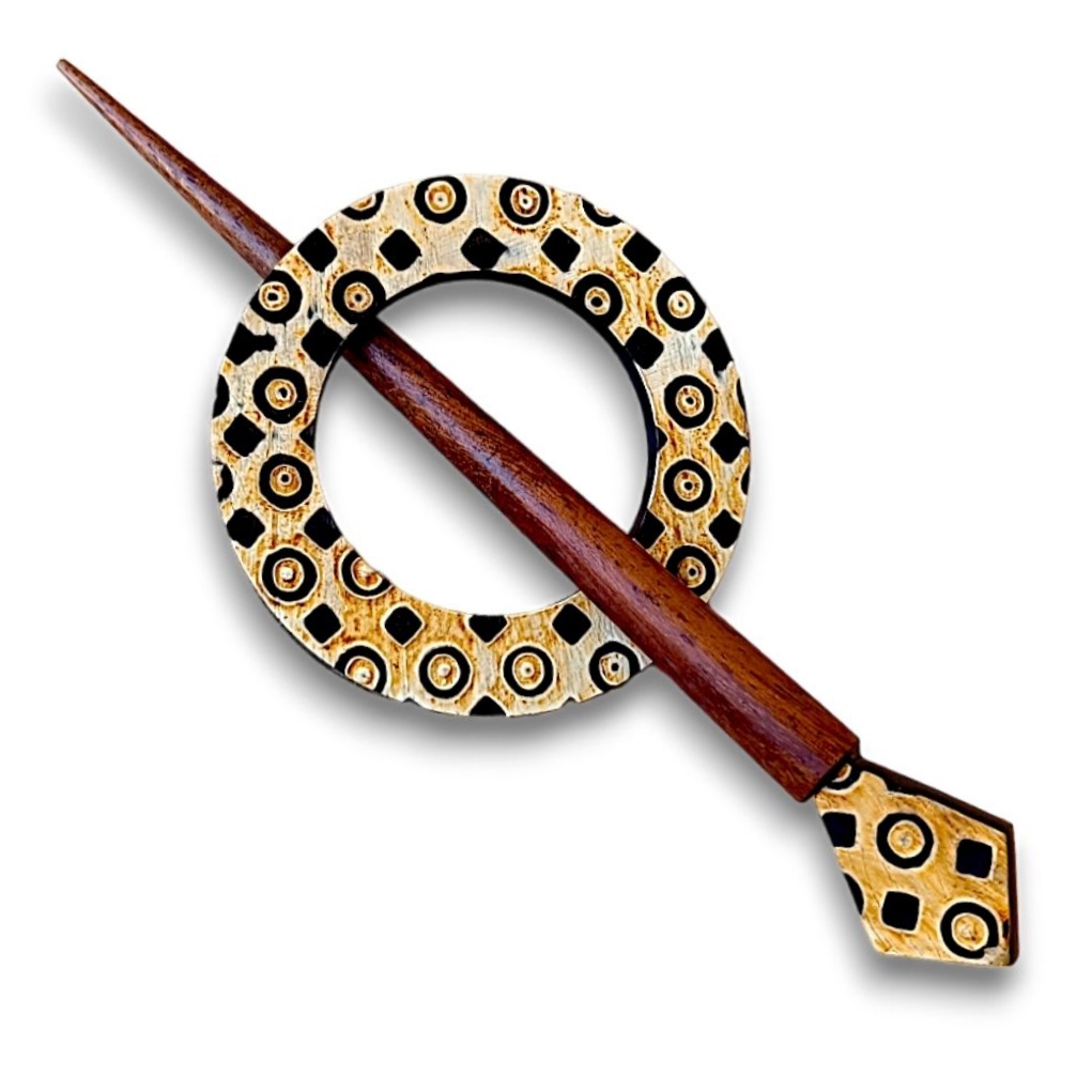 Horn Shawl Pin SP-103