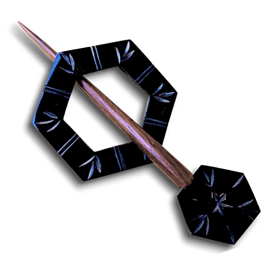Horn Shawl Pin SP-177