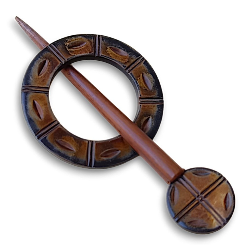 Horn Shawl Pin SP-188