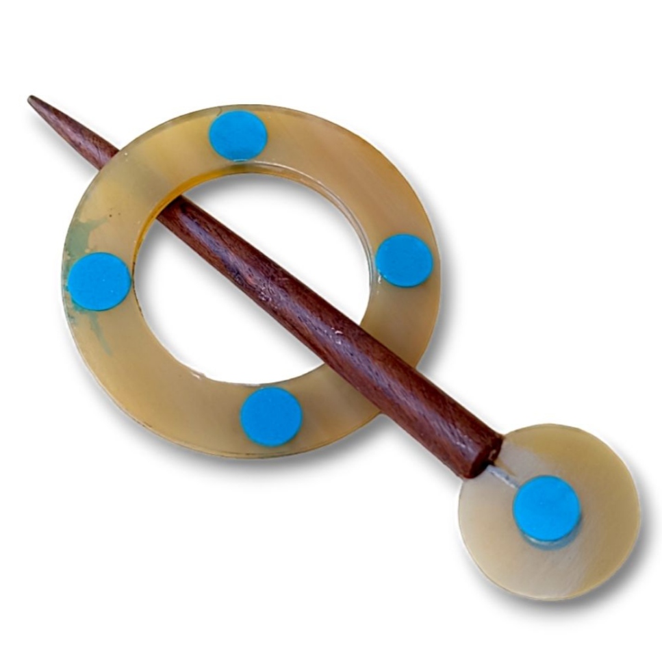 Horn Shawl Pin SP-189