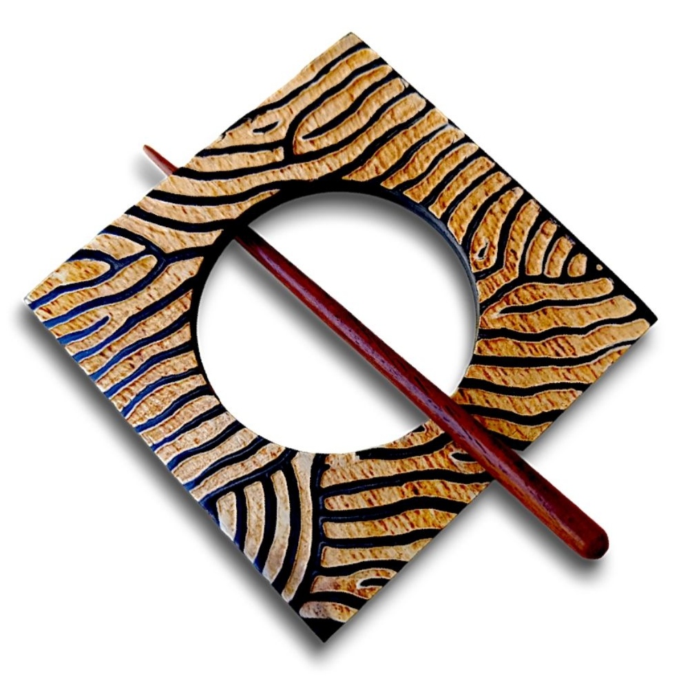 Horn Shawl Pin SP-212
