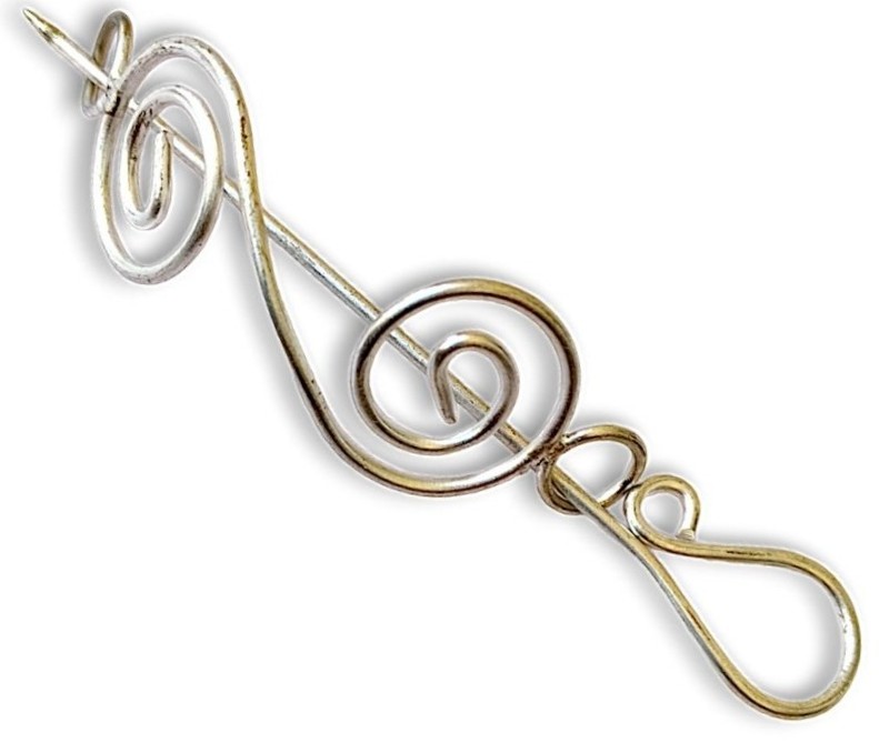 Metal Shawl Pin SP-120