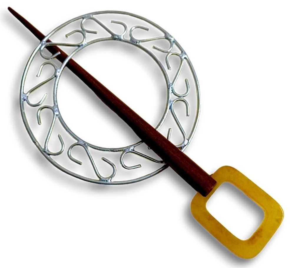 Metal Shawl Pin SP-122