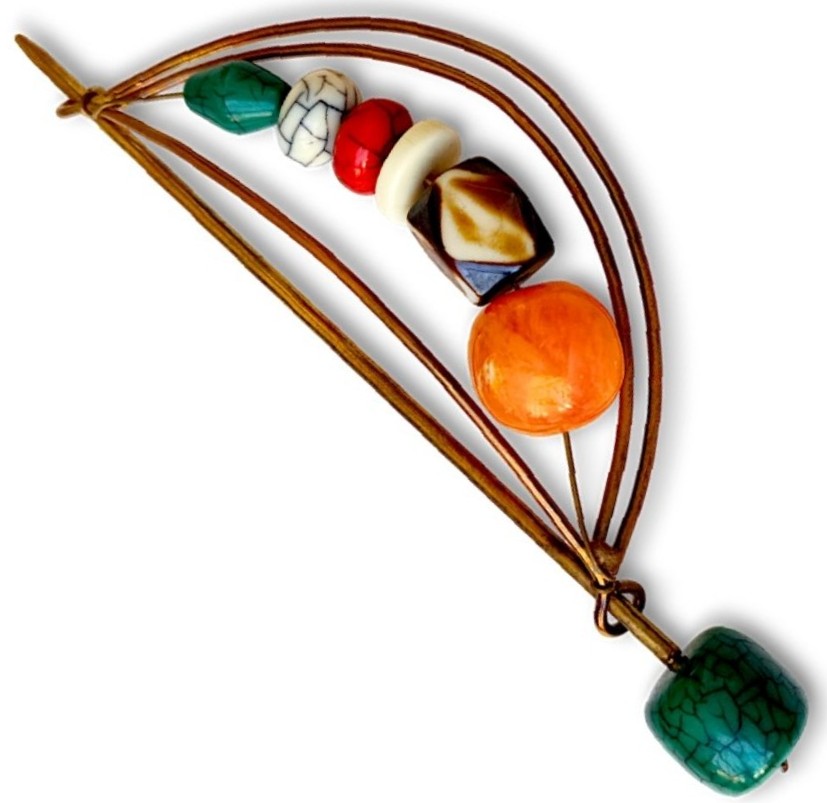 Metal Shawl Pin SP-154