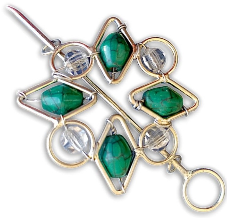 Metal Shawl Pin SP-242