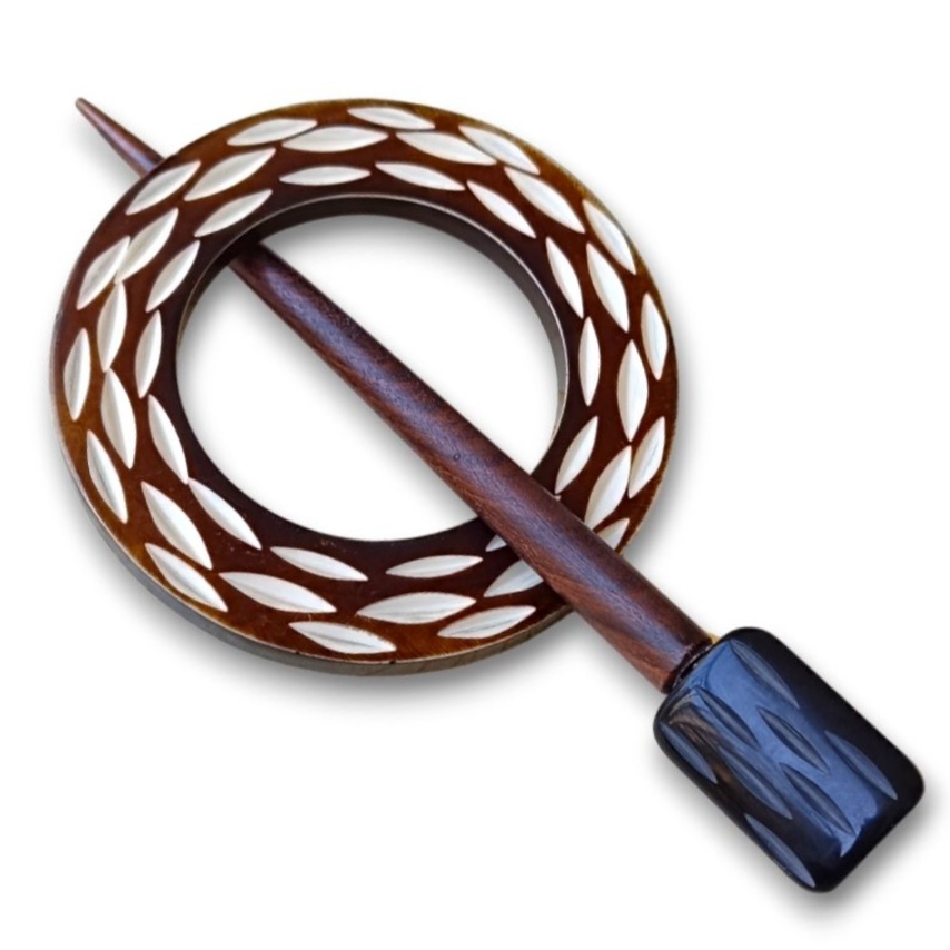 Resin Shawl Pin SP-166
