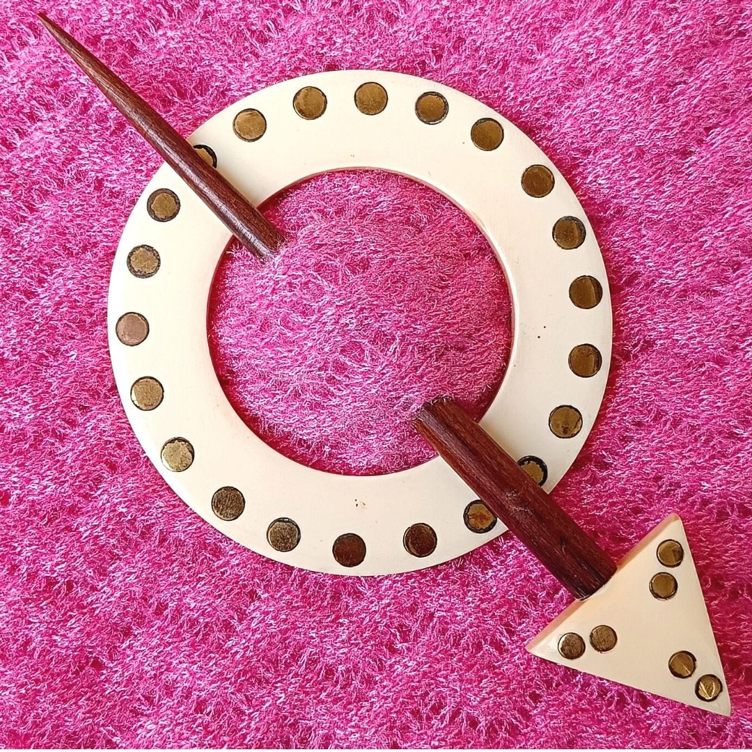 Resin Shawl Pin SP-197